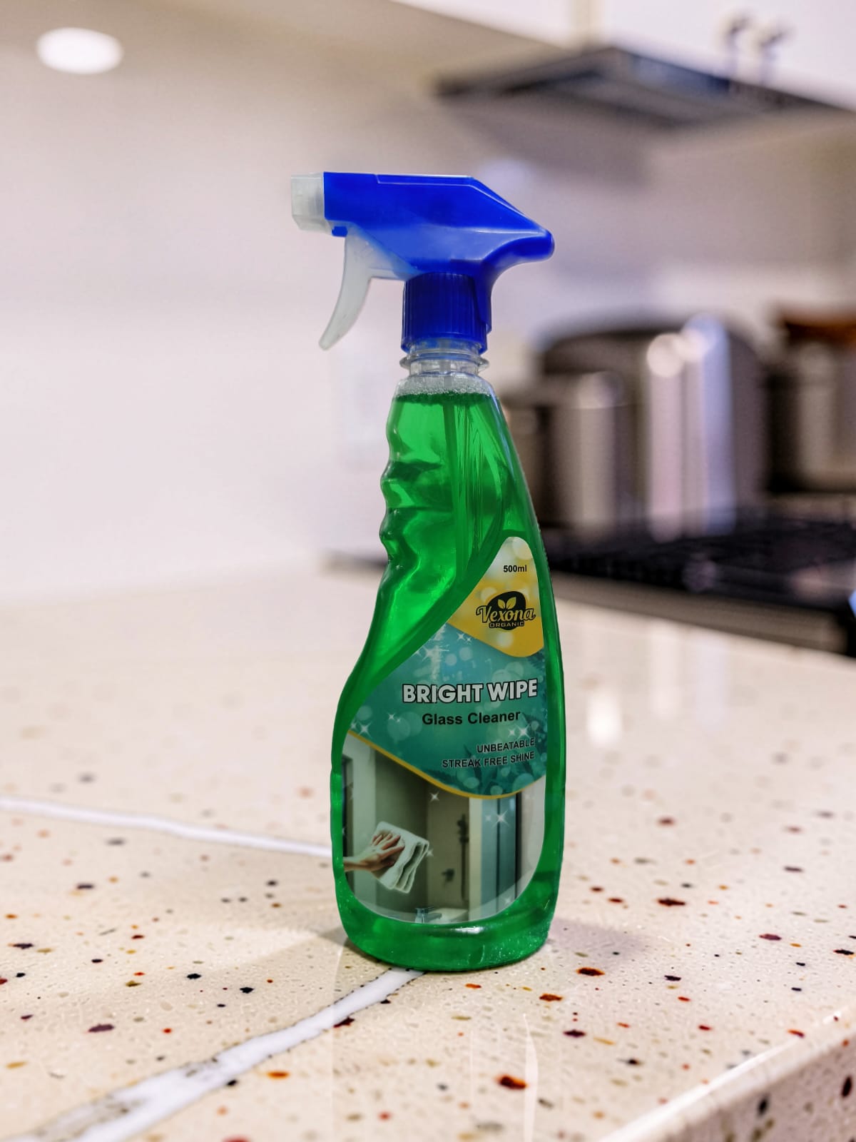 Vexona Organic – Bright Wipe Glass Cleaner